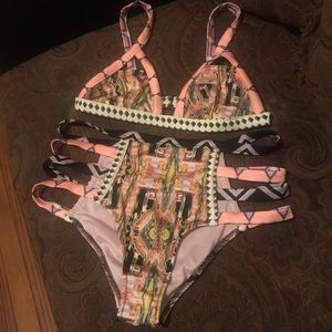 Victoria’s Secret Geometric Print Bikini, Small